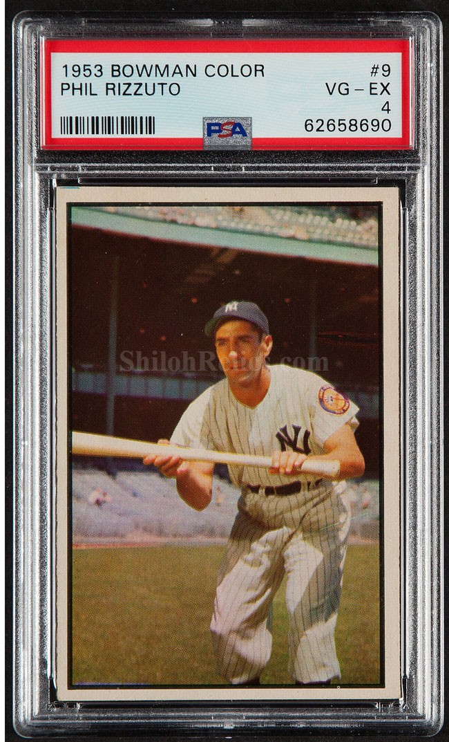 Phil Rizzuto Gem Mint 10 PSA DNA Signed 1954 Topps Autograph